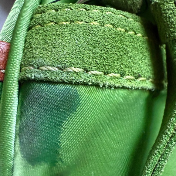 Coach Green and Brown Shoulder Bag with Adjustable Strap - Picture 8 of 16